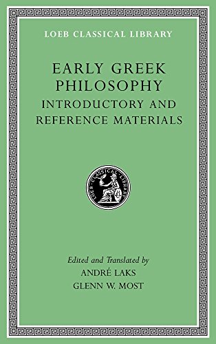 Beispielbild fr Early Greek Philosophy zum Verkauf von Blackwell's