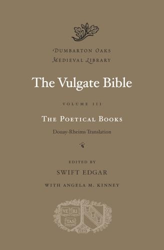 Stock image for The Vulgate Bible Volume III The Poetical Books for sale by Blackwell's