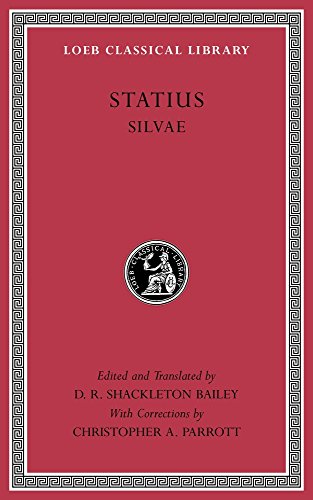 Stock image for Silvae (Loeb Classical Library) for sale by BooksRun
