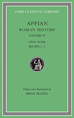 Stock image for Roman History, Volume IV for sale by Blackwell's
