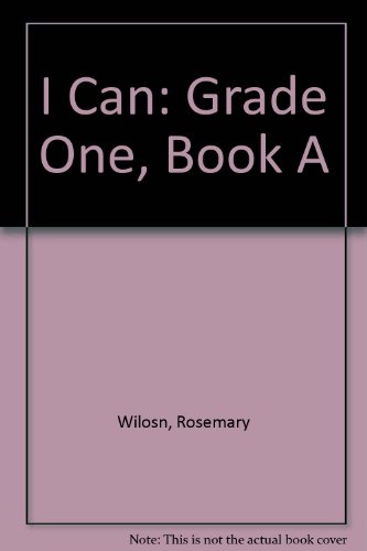 Stock image for I Can: Grade One, Book A for sale by Buyback Express