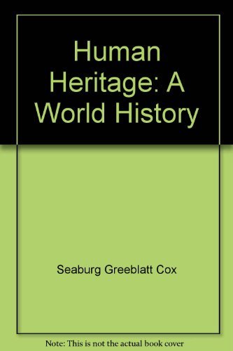 9780675018609: Human Heritage: A World History