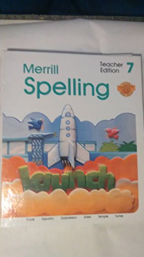 Stock image for Merrill Spelling 7 Teacher Edition for sale by Allied Book Company Inc.