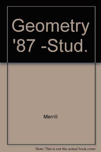 9780675058421: Merrill Geometry