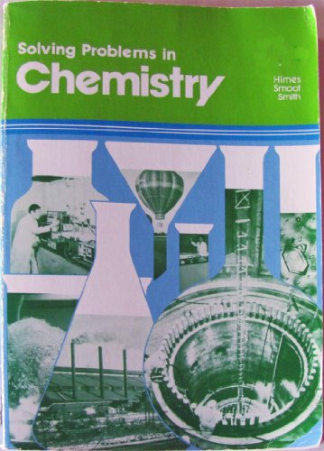 Imagen de archivo de Solving Problems in Chemistry a la venta por dsmbooks
