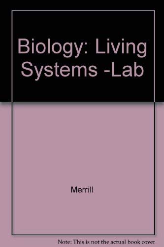 9780675064866: Laboratory Biology: Investigating Living Systems