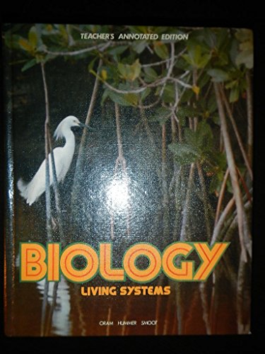 Stock image for Biology Living Systems Teacher's Annotated Edition for sale by HPB-Red