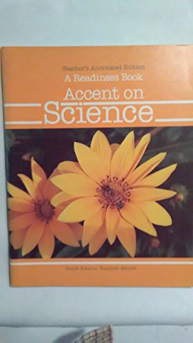 Accent on Science: Level K (9780675076043) by Robert B. Sund; Donald K. Adams; Jay K. Hackett; Richard H. Moyer