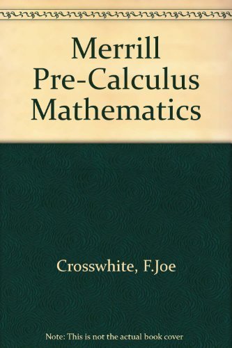 Stock image for Pre-Calculus Mathematics for sale by gearbooks