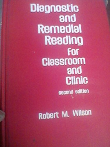 9780675080484: Diagnostic and remedial reading for classroom and clinic