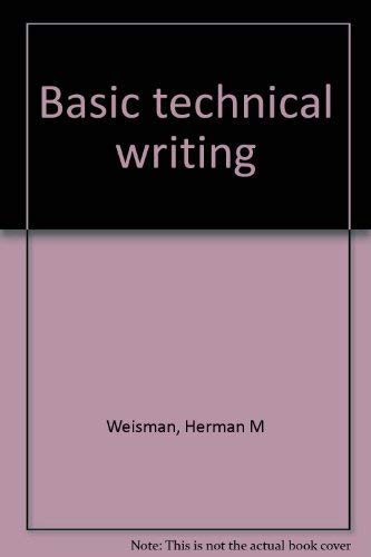 Beispielbild fr Basic Technical Writing zum Verkauf von Better World Books