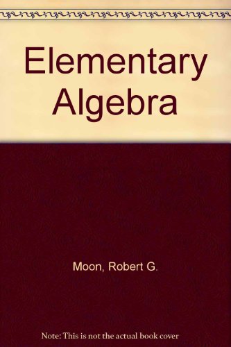 Beispielbild fr Elementary Algebra zum Verkauf von Wonder Book