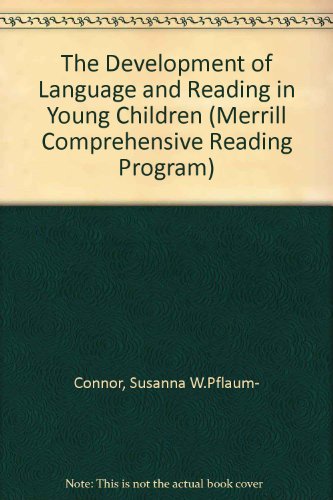 Beispielbild fr The Development of Language and Reading in Young Children zum Verkauf von Better World Books