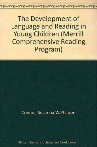 Imagen de archivo de The Development of Language and Reading in Young Children a la venta por Better World Books