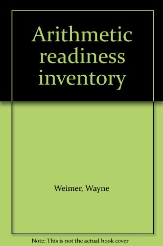 Beispielbild fr Arithmetic Readiness Inventory zum Verkauf von Ken's Book Haven