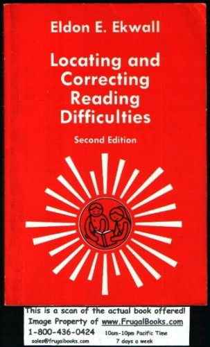 Imagen de archivo de Locating and Correcting Reading Difficulties: Second Edition a la venta por a2zbooks