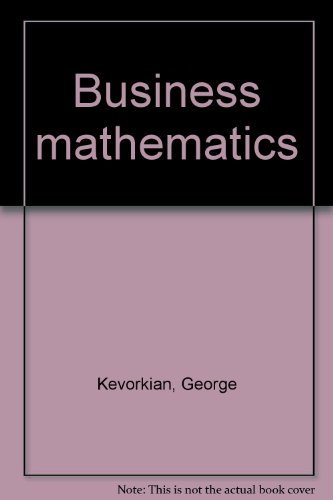 Stock image for Business Mathematics for sale by BookDepart