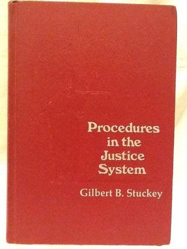 Stock image for Procedures in the Justice System for sale by Direct Link Marketing