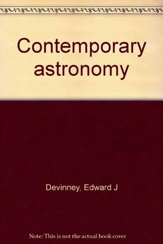 Beispielbild fr Contemporary Astronomy zum Verkauf von Better World Books