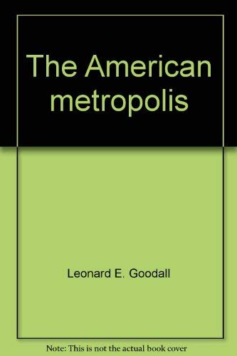 Stock image for The American Metropolis, 2nd edition for sale by BookDepart