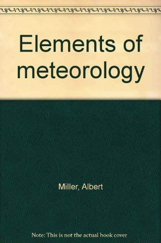 Stock image for Elements of meteorology for sale by HPB-Red