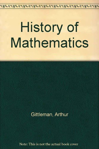 9780675087841: History of Mathematics