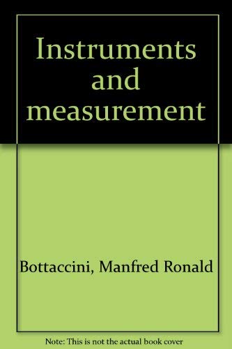 Stock image for Instruments and Measurement for sale by Martin Nevers- used & rare books
