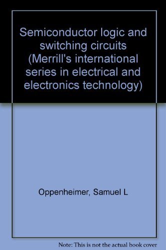 Stock image for Semiconductor logic and switching circuits (Merrill's international series in electrical and electronics technology) for sale by HPB-Red