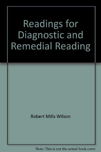 9780675090605: Title: Readings for diagnostic and remedial reading