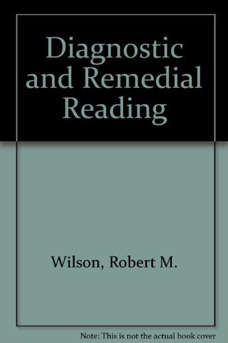 Imagen de archivo de Diagnostic and remedial reading for classroom and clinic a la venta por Robinson Street Books, IOBA