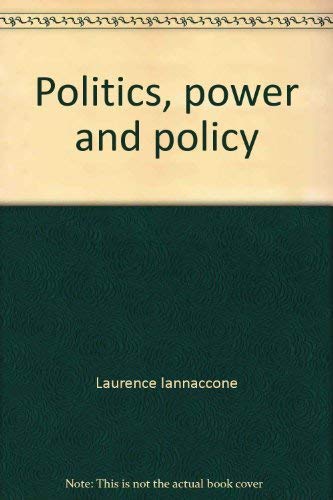 Beispielbild fr Politics, Power and Policy : The Governing of Local School Districts zum Verkauf von Better World Books