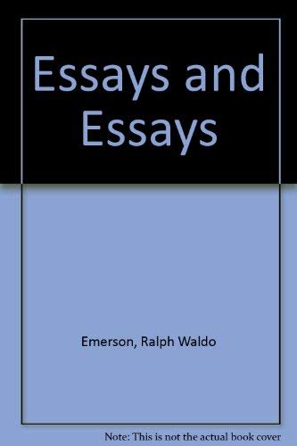 Essays Essays: Second Series.