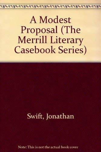 Imagen de archivo de A Modest Proposal a la venta por ThriftBooks-Dallas