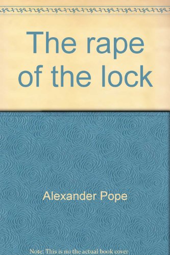 Imagen de archivo de The Rape of the Lock a la venta por Better World Books: West