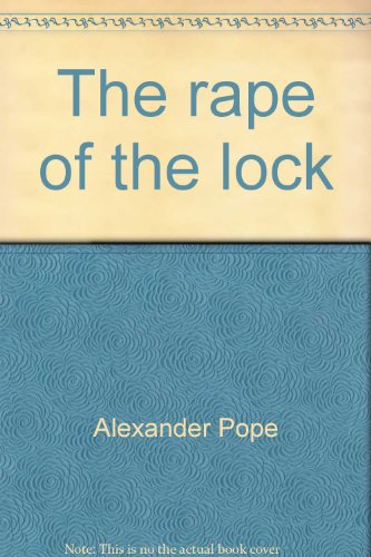 Stock image for The rape of the lock (Merrill literary casebook series) for sale by HPB-Red
