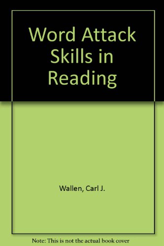 Imagen de archivo de Word attack skills in reading (The Merrill series in the teaching of reading) a la venta por Dewey Books PTMD