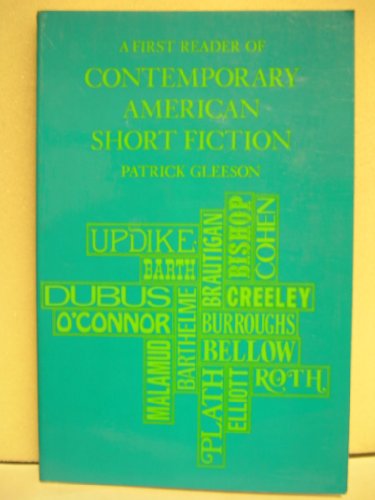 9780675098267: Title: A first reader of contemporary American short fict