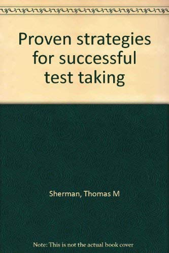 Stock image for Proven strategies for successful test taking for sale by RiLaoghaire