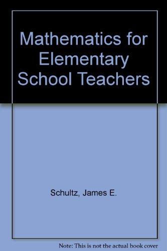9780675098601: Mathematics for Elementary School Teachers