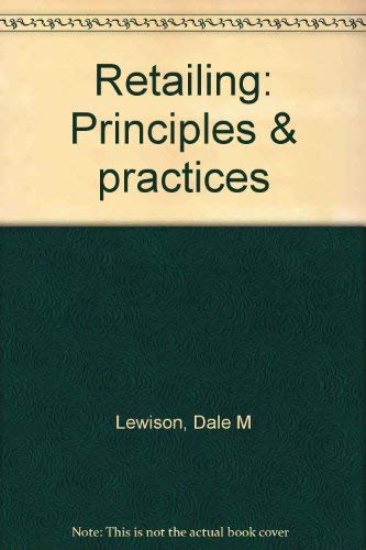 9780675099202: Retailing, principles & practices