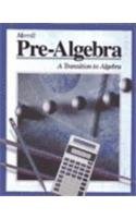 Imagen de archivo de Merrill Pre-Algebra Student Edition a la venta por Orion Tech