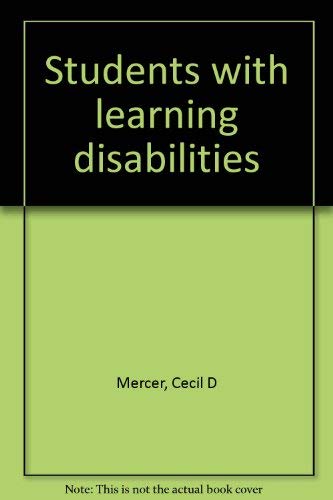 9780675200424: Students with learning disabilities