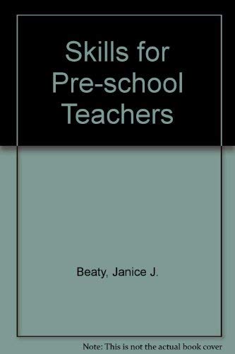 9780675200868: Skills for Pre-school Teachers