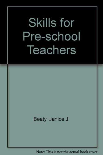 9780675200868: Skills for preschool teachers