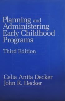 9780675201162: Planning and administering early childhood programs