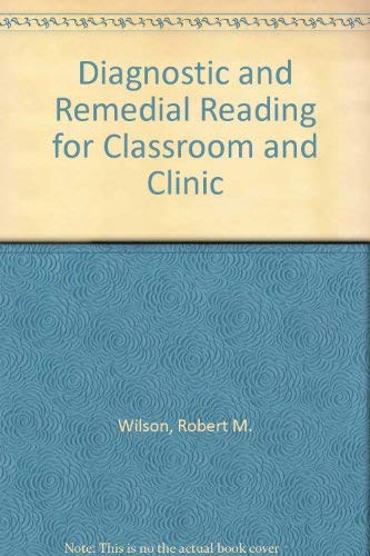 Stock image for Diagnostic and remedial reading for classroom and clinic for sale by ThriftBooks-Dallas