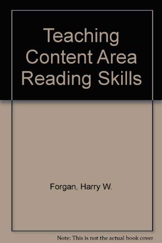 Teaching Content Area Reading Skills