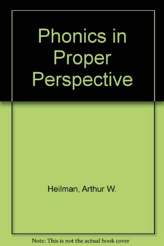 Stock image for Phonics in Proper Perspective for sale by Books & Salvage