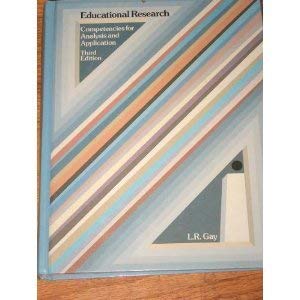 Imagen de archivo de Educational Research: Competencies for Analysis and Application a la venta por ThriftBooks-Atlanta