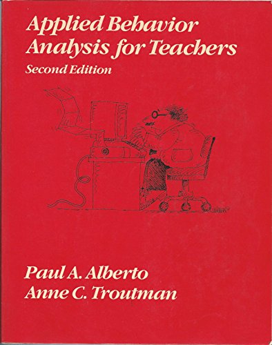 9780675205146: Applied Behaviour Analysis for Teachers